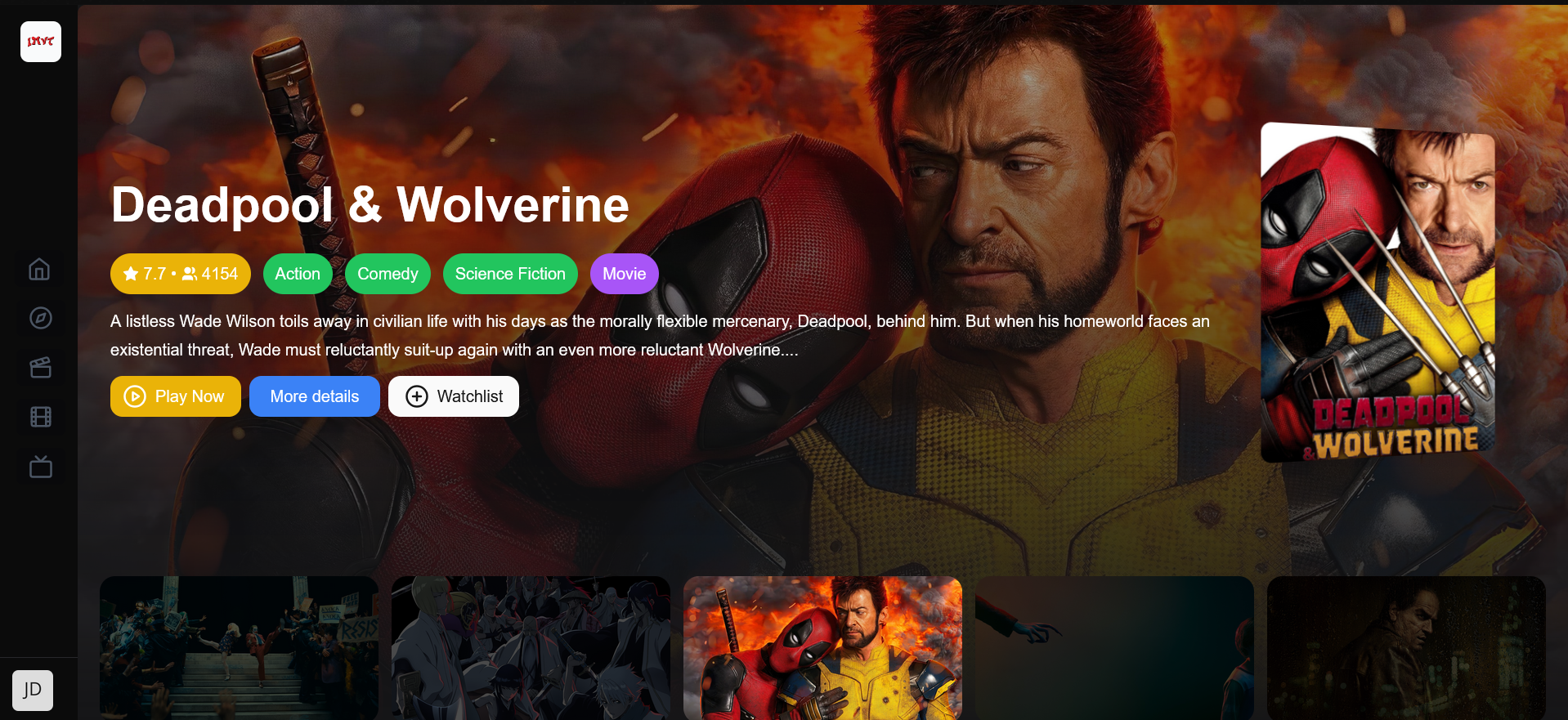 IMVT (Media Catalog & Streaming Website)